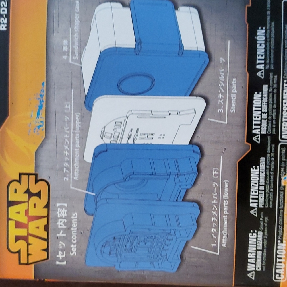 NEW, sealed, R2D2 sandwich maker - Picture 3 of 4